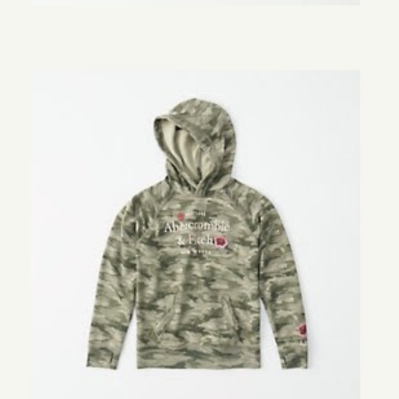 Abercrombie Camo Hoodie - Picture 1 of 2